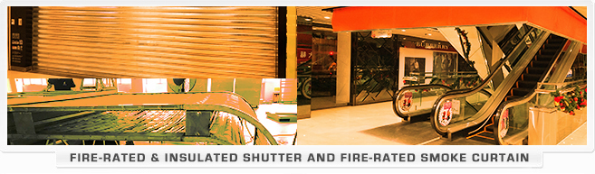 Fire-Rated Insulted Shutter