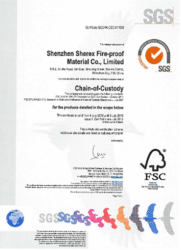 FSC Certification 1